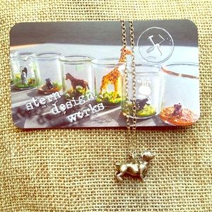 Stern Design Works Artisan Silver Dachshund Weiner Puppy Dog Necklace